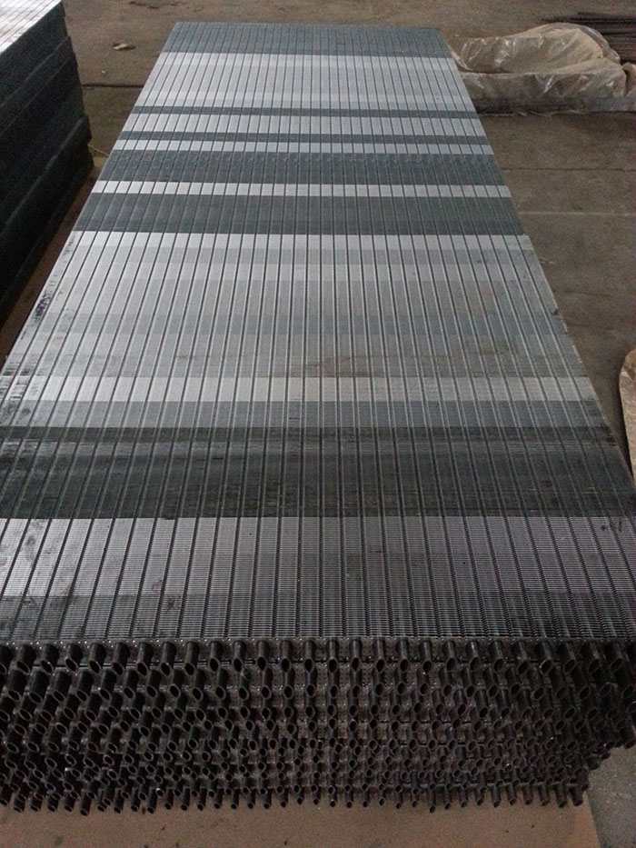 椭圆管单排串片2散热器